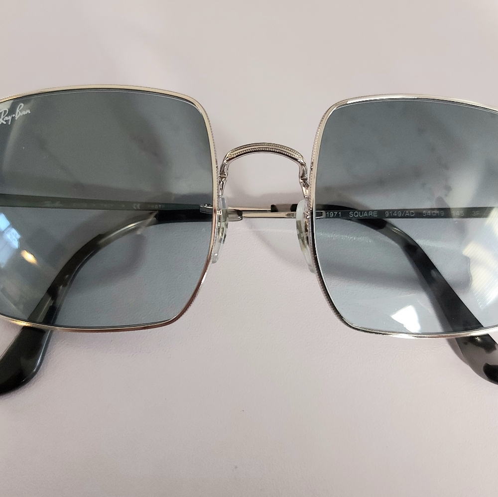 Ray-Ban 1971 Evolve Square Mirror Sunglasses 100% UV Protection